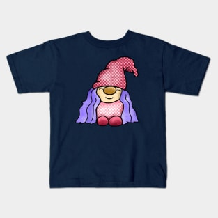 Valentine's Day Gnome in Love Kids T-Shirt